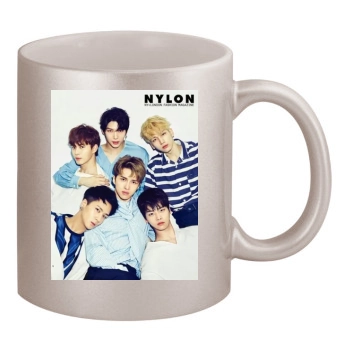 VIXX 11oz Metallic Silver Mug