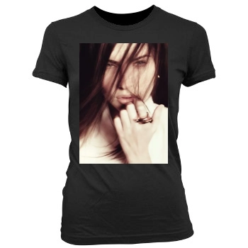 Megan Fox Women's Junior Cut Crewneck T-Shirt