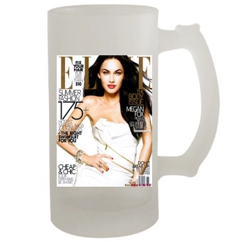 Megan Fox 16oz Frosted Beer Stein