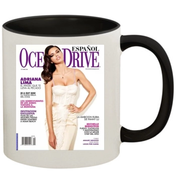 Adriana Lima 11oz Colored Inner & Handle Mug