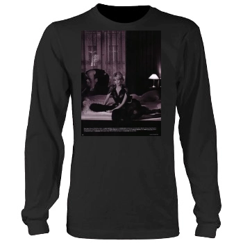 Claudia Schiffer Men's Heavy Long Sleeve TShirt