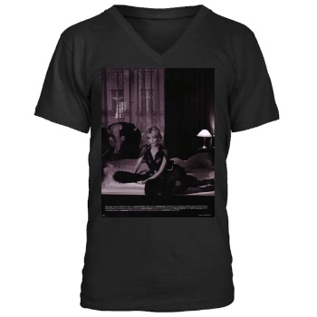 Claudia Schiffer Men's V-Neck T-Shirt