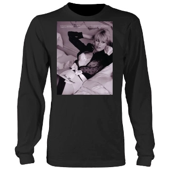 Claudia Schiffer Men's Heavy Long Sleeve TShirt