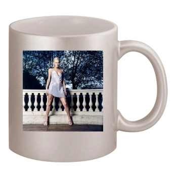 Paris Hilton 11oz Metallic Silver Mug