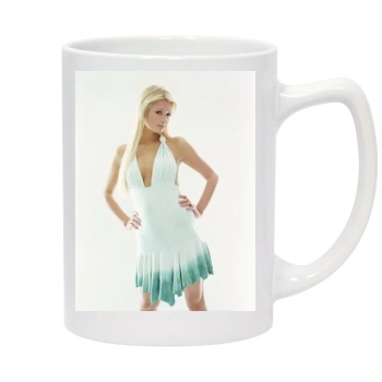 Paris Hilton 14oz White Statesman Mug