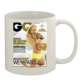 Paris Hilton 11oz White Mug