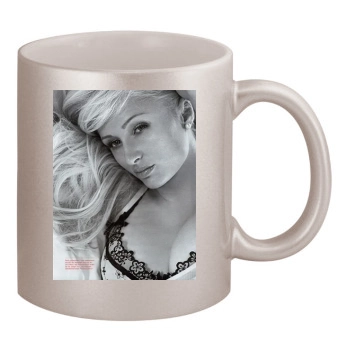 Paris Hilton 11oz Metallic Silver Mug