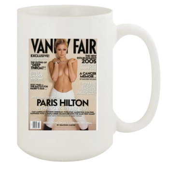 Paris Hilton 15oz White Mug