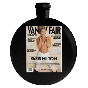 Paris Hilton Round Flask