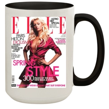 Paris Hilton 15oz Colored Inner & Handle Mug