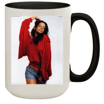 Adriana Lima 15oz Colored Inner & Handle Mug