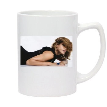 Eva Mendes 14oz White Statesman Mug