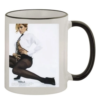 Eva Mendes 11oz Colored Rim & Handle Mug