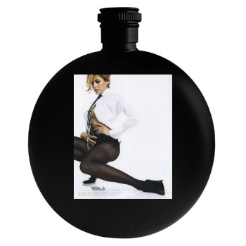 Eva Mendes Round Flask