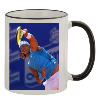 Rafael Nadal 11oz Colored Rim & Handle Mug