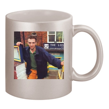 Ralph Fiennes 11oz Metallic Silver Mug