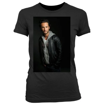 Rodrigo Santoro Women's Junior Cut Crewneck T-Shirt