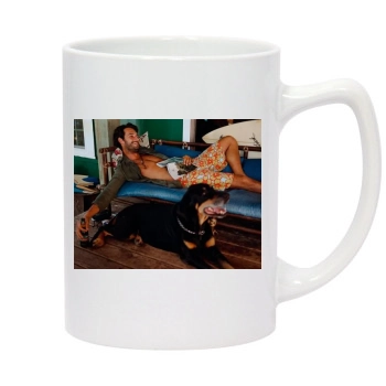 Rodrigo Santoro 14oz White Statesman Mug