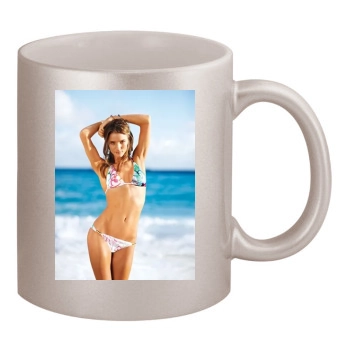 Rosie Huntington-Whiteley 11oz Metallic Silver Mug