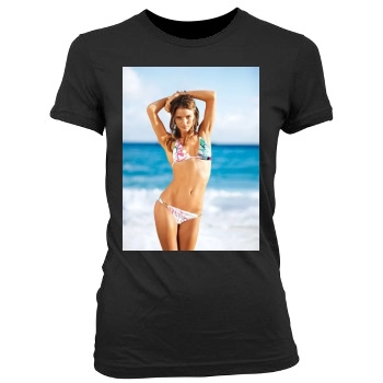 Rosie Huntington-Whiteley Women's Junior Cut Crewneck T-Shirt