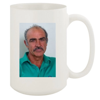 Sean Connery 15oz White Mug