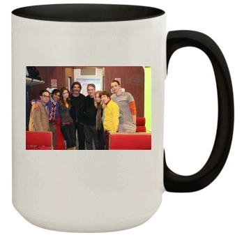 Big Bang Theory 15oz Colored Inner & Handle Mug