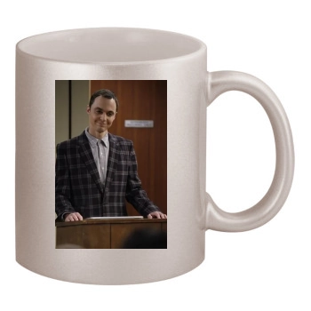 Big Bang Theory 11oz Metallic Silver Mug