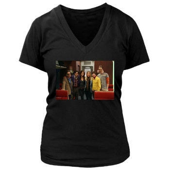 Big Bang Theory Women's Deep V-Neck TShirt