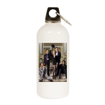 Big Bang Theory White Water Bottle With Carabiner