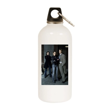 Blood Ties White Water Bottle With Carabiner