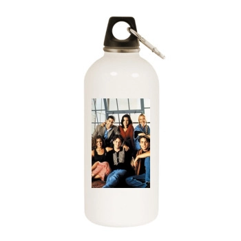 F.R.I.E.N.D.S White Water Bottle With Carabiner