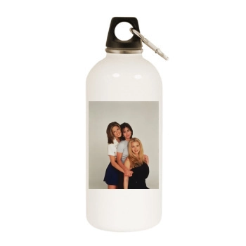 F.R.I.E.N.D.S White Water Bottle With Carabiner