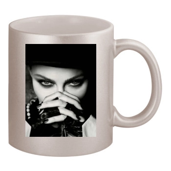 Madonna 11oz Metallic Silver Mug