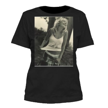 Malin Akerman Women's Cut T-Shirt