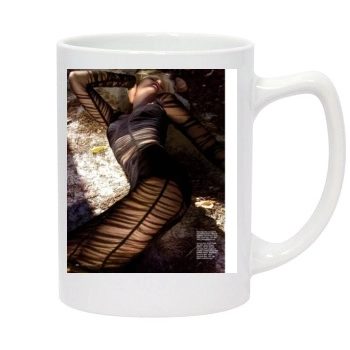 Malin Akerman 14oz White Statesman Mug