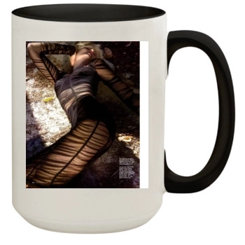 Malin Akerman 15oz Colored Inner & Handle Mug