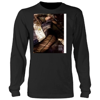 Malin Akerman Men's Heavy Long Sleeve TShirt