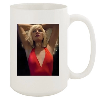 Malin Akerman 15oz White Mug