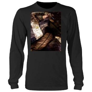 Malin Akerman Men's Heavy Long Sleeve TShirt