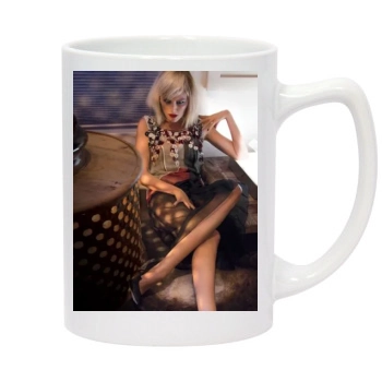 Malin Akerman 14oz White Statesman Mug