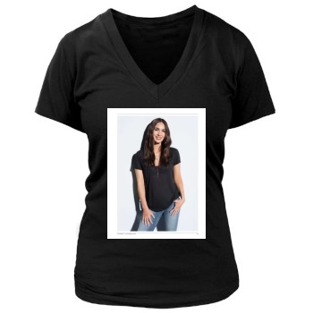 Megan Fox Women's Deep V-Neck TShirt