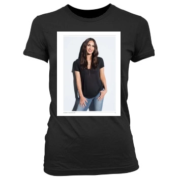 Megan Fox Women's Junior Cut Crewneck T-Shirt