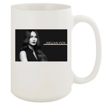 Megan Fox 15oz White Mug