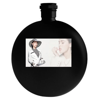 Megan Fox Round Flask