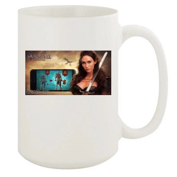 Megan Fox 15oz White Mug