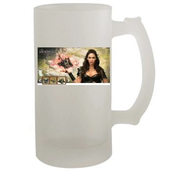 Megan Fox 16oz Frosted Beer Stein