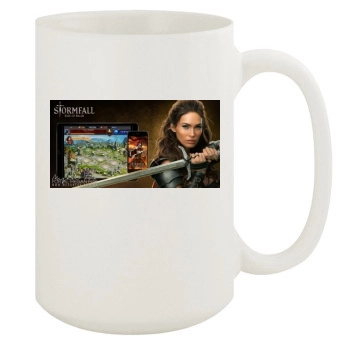 Megan Fox 15oz White Mug