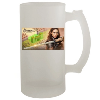 Megan Fox 16oz Frosted Beer Stein