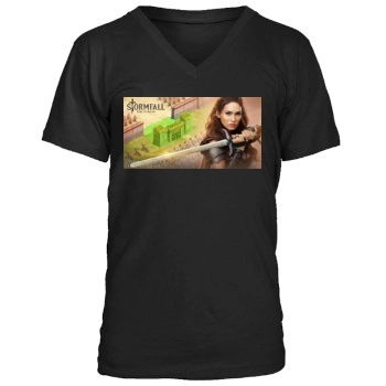 Megan Fox Men's V-Neck T-Shirt