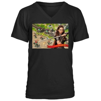 Megan Fox Men's V-Neck T-Shirt